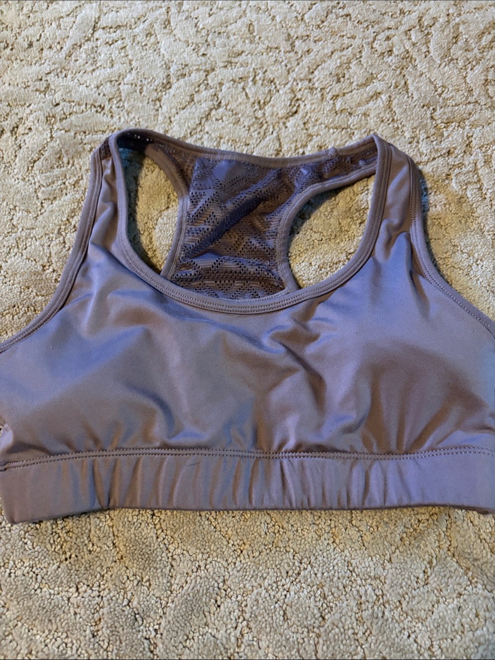 ZYIA Dusty Lavender Racerback Sports Bra
